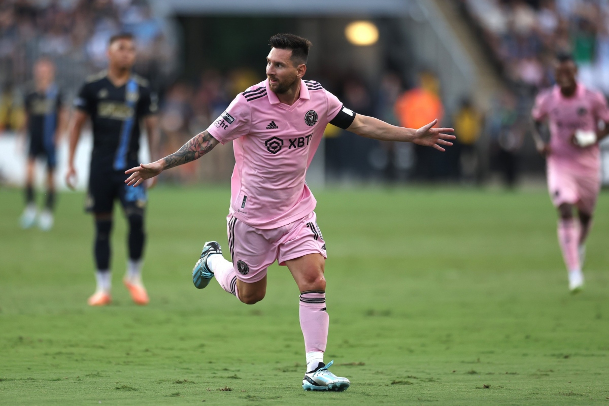 Messi đang đạt phong độ đỉnh cao (Ảnh: Getty)