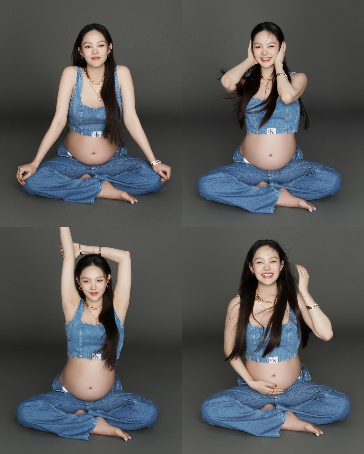 Minh Hằng vừa chia sẻ loạt ảnh mới, ghi lại khoảnh khắc mang bầu ở giai đoạn cuối của thai kỳ.
