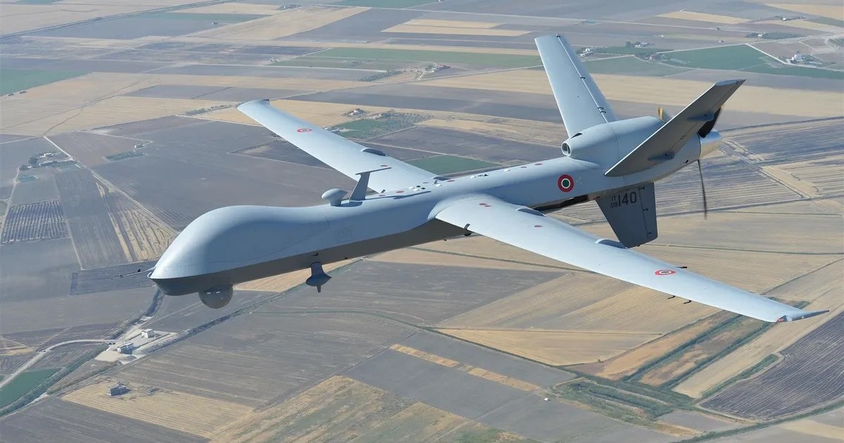 Máy bay không người lái MQ-9 "Reaper". Nguồn: Wikipedia