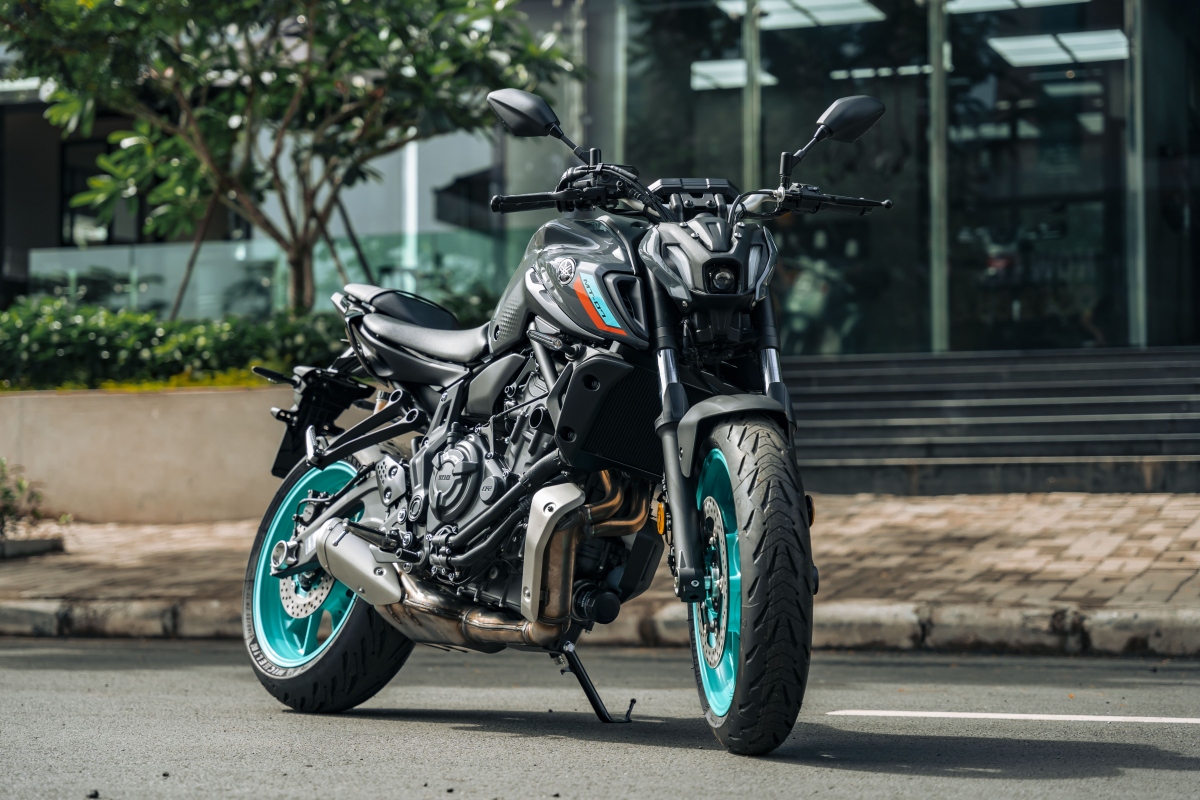 Yamaha MT-07 Cyan Storm