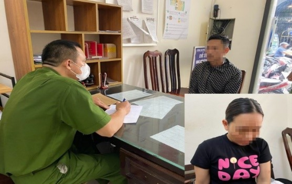 Cặp đôi môi giới mua bán thận tại cơ quan công an