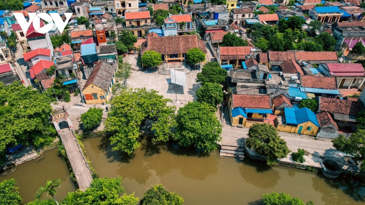 Peaceful scenery is recorded in Truc Ninh district.