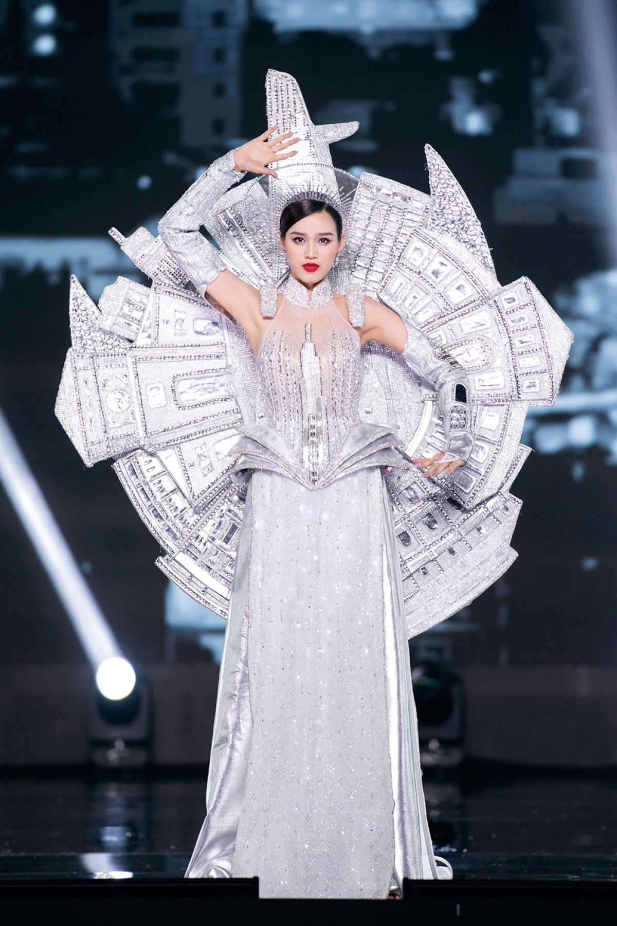 The national costume competition is held as part of the Miss Grand Vietnam 2023 beauty pageant and draws plenty of attention from local media and audiences due to the impressive designs on show.