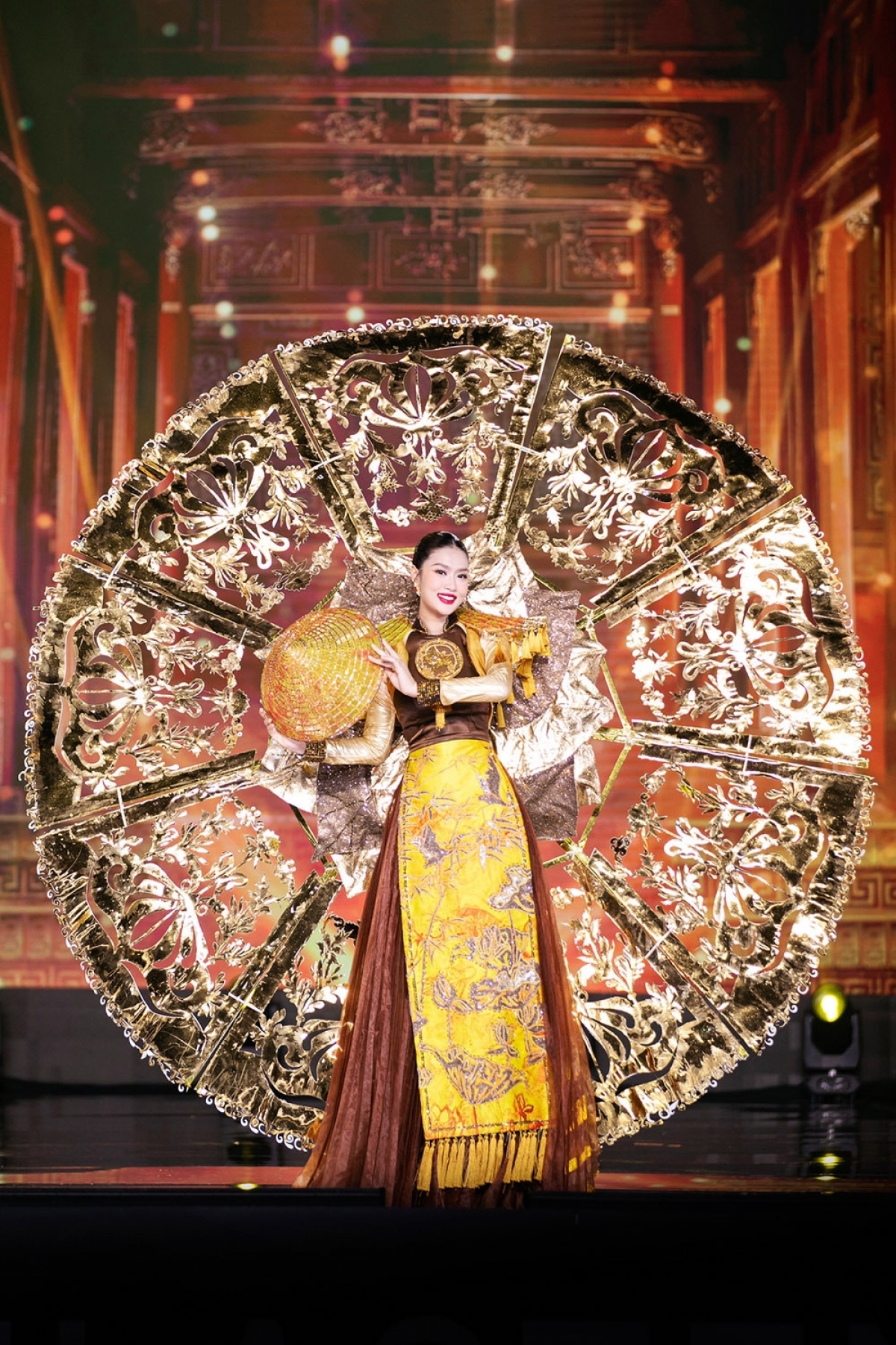 Contestants dress in outfits created by 59 fashion designers from across the country.