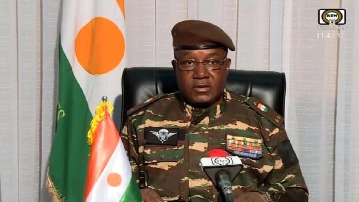 Chính quyền quân sự của Niger dưới sụ lãnh đạo Tướng Abdourahamane Tchiani đã đặt các lực lượng vũ trang trong tình trạng báo động ở mức cao nhất. (Nguồn: France24)
