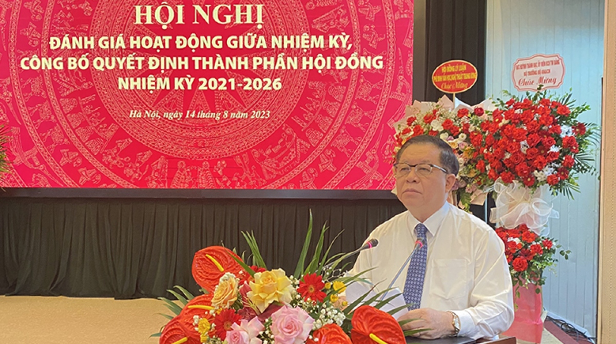 Bí thư Trung ương Đảng, Trưởng Ban Tuyên giáo Trung ương Nguyễn Trọng Nghĩa dự và phát biểu chỉ đạo hội nghị. 