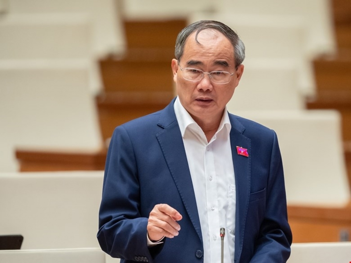 Đại biểu Nguyễn Thiện Nhân, đoàn TP. Hồ Chí Minh
