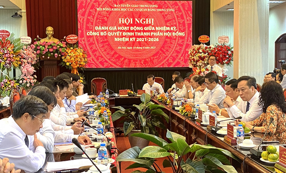 Hội đồng khoa học các cơ quan đảng Trung ương nhiệm kỳ 2021-2026 gồm 26 người