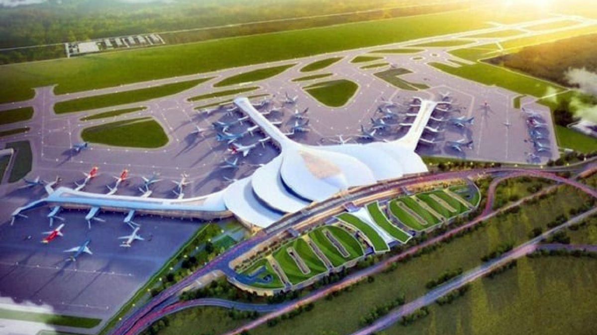 Sau khi hoàn thành các giai đoạn, sân bay Long Thành sẽ đạt công suất lên đến 100 triệu hành khách/năm và trở thành sân bay lớn nhất Việt Nam trong tương lai - Ảnh: ACV