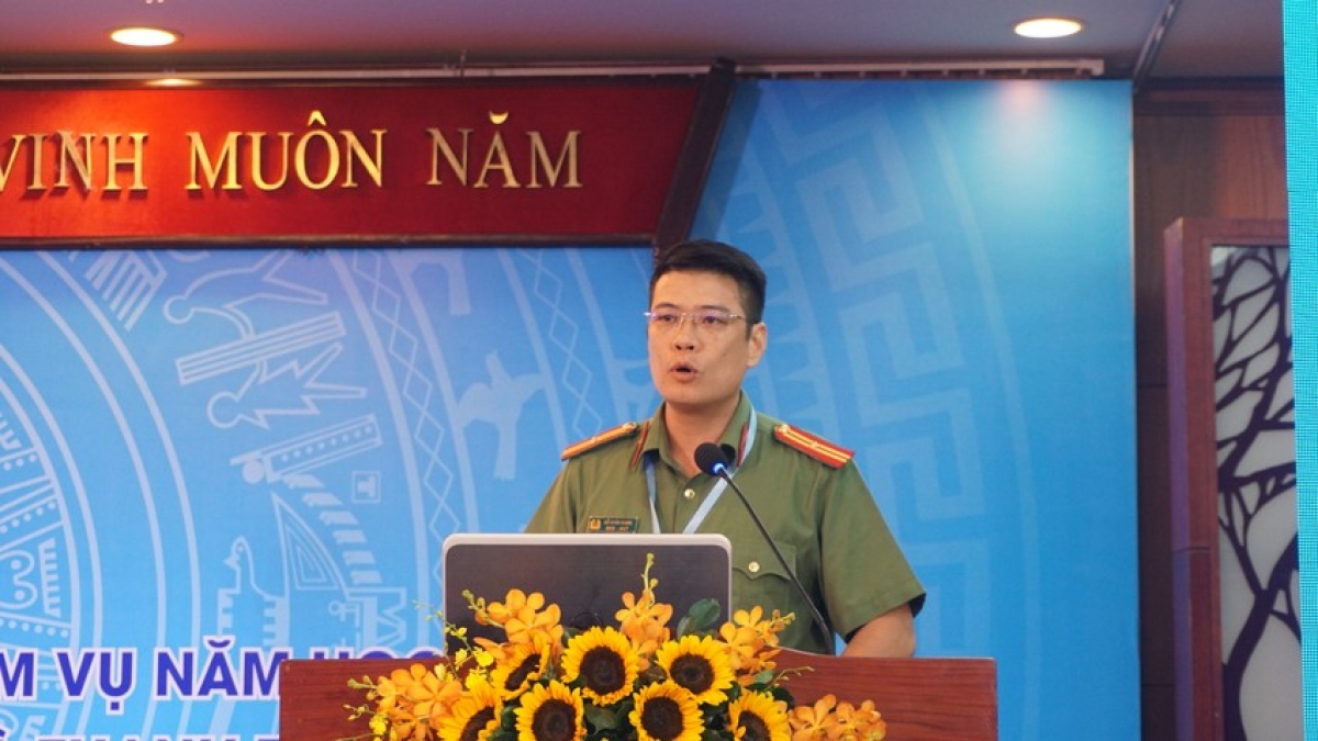 Ông Đỗ Xuân Giang, cán bộ Cục An ninh chính trị nội bộ, Bộ Công an (Ảnh: N.Q)