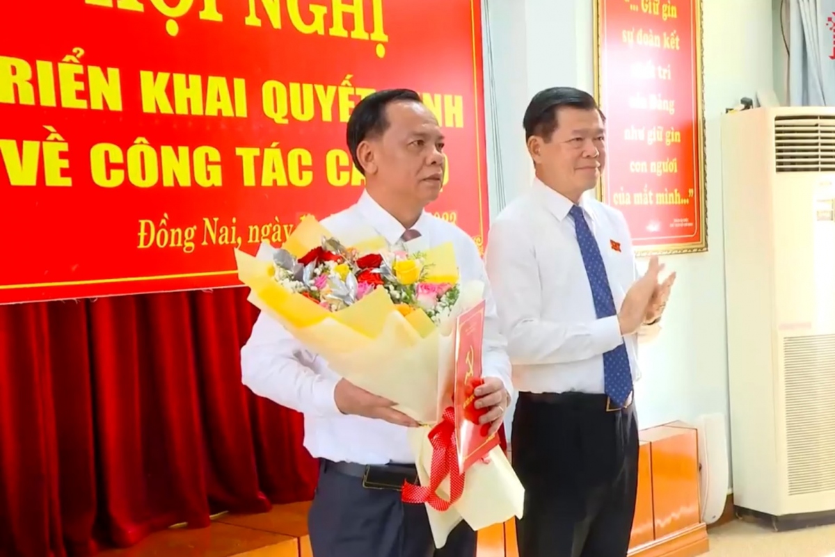 Ông Võ Tấn Đức tham gia Ban Thường vụ Tỉnh ủy Đồng Nai nhiệm kỳ 2020 - 2025 (Ảnh: CTV)