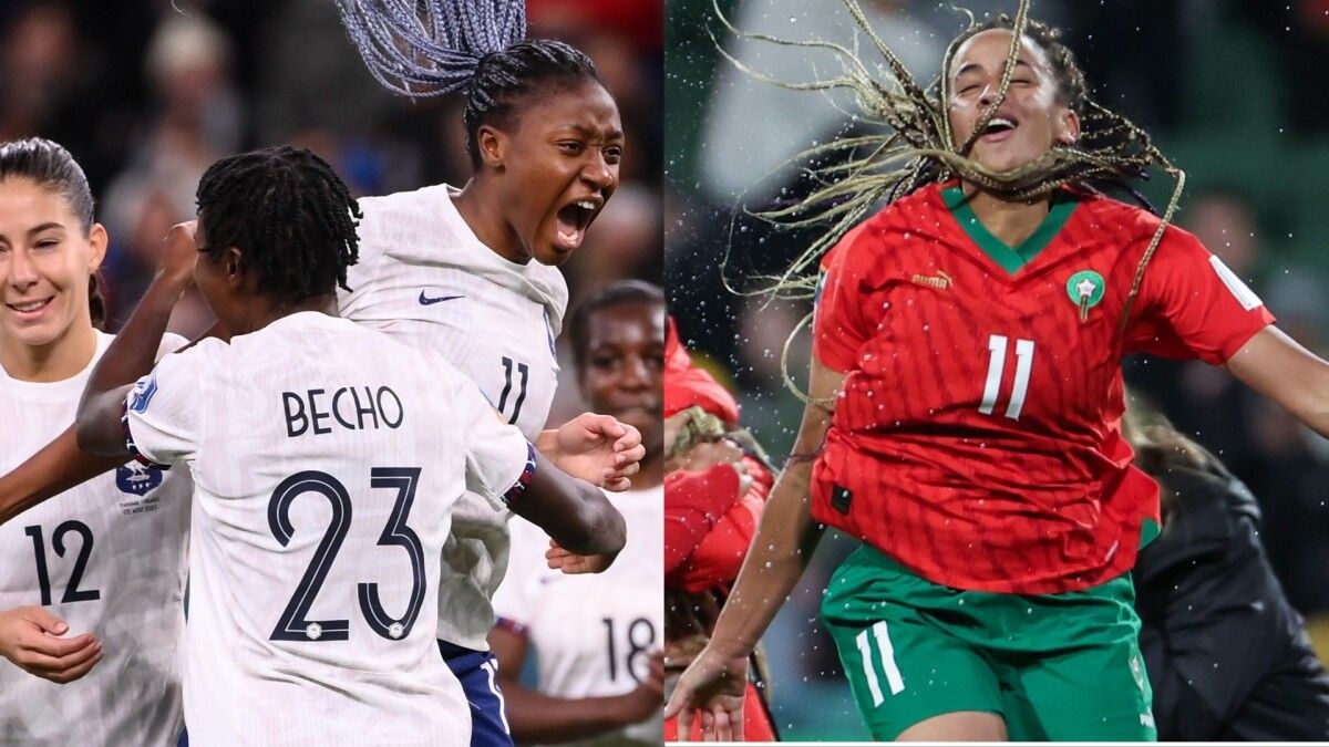 ĐT nữ Pháp và ĐT nữ Morocco sẽ tranh tấm vé cuối cùng vào tứ kết World Cup nữ 2023