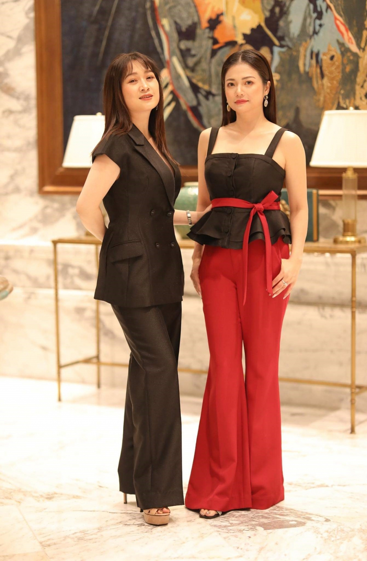 Thu Nga và Kiều Anh. 