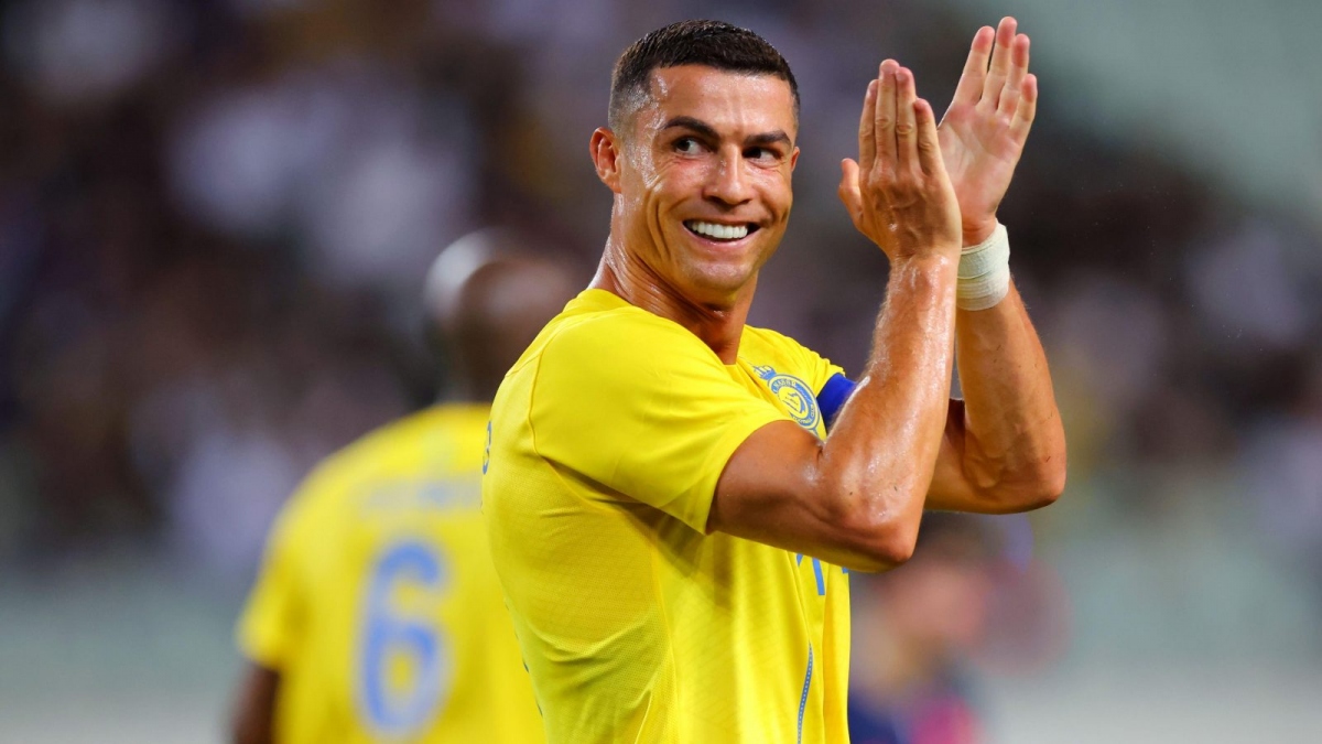 Cristiano Ronaldo đang hướng tới chức vô địch đầu tiên trong màu áo Al Nassr. (Ảnh: Getty)