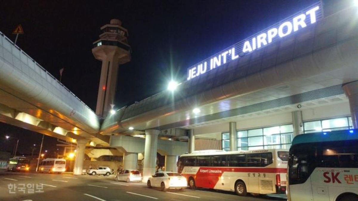 Sân bay Jeju. Ảnh: Korea Times