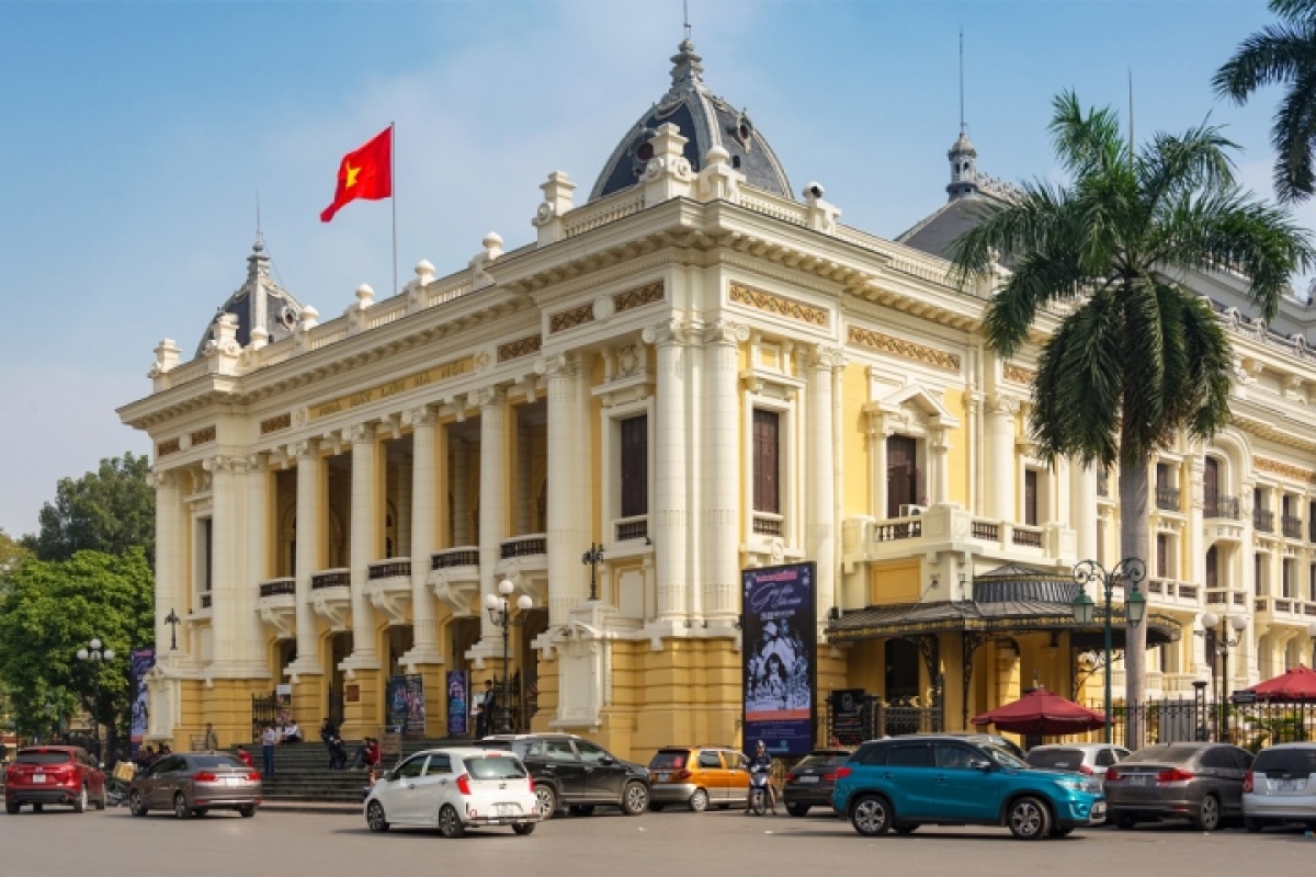 Nhà hát Lớn Hà Nội nằm trên địa bàn quận Hoàn Kiếm