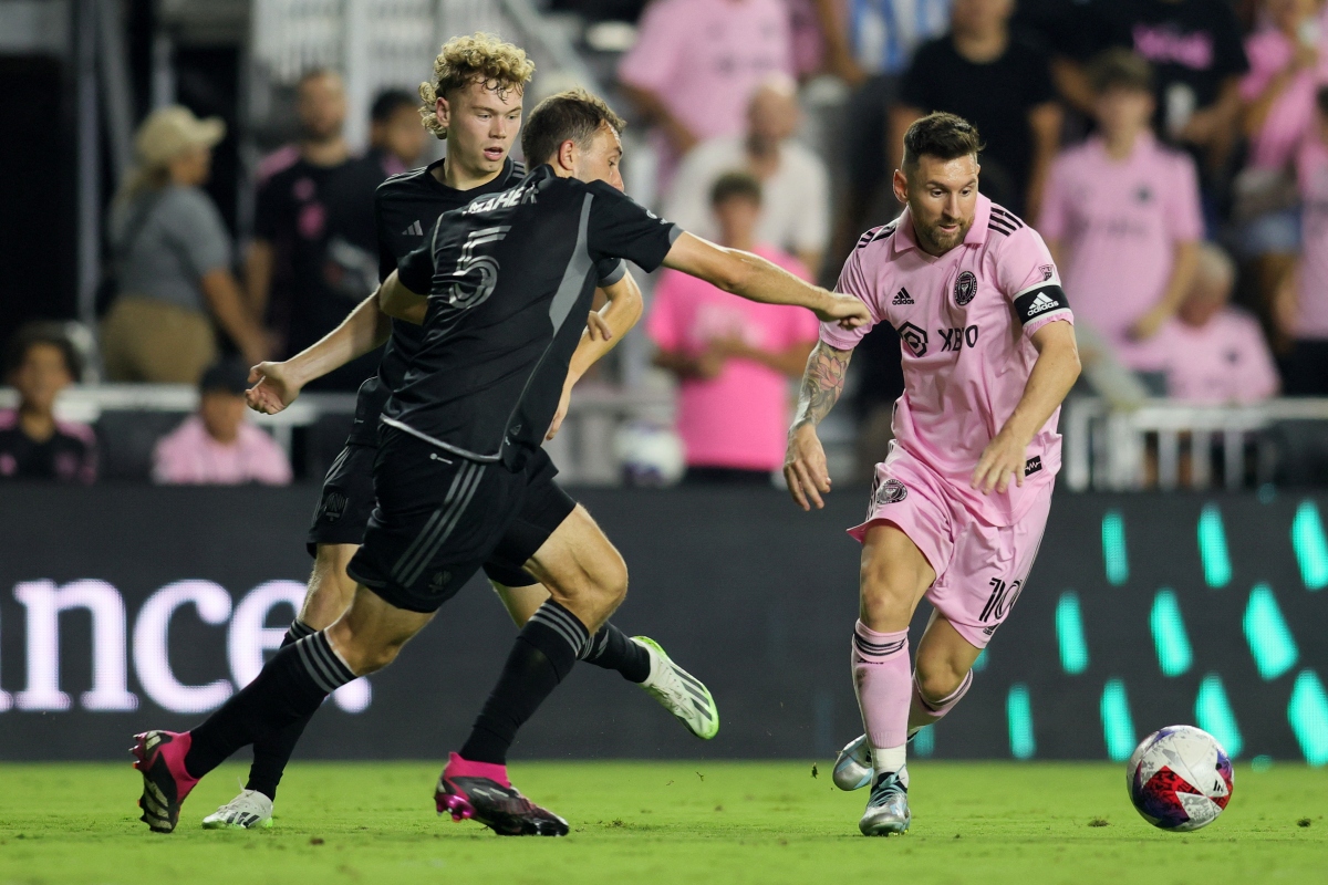Messi lần đầu tiên không thể ghi bàn hay kiến tạo cho Inter Miami. (Ảnh: Reuters). 