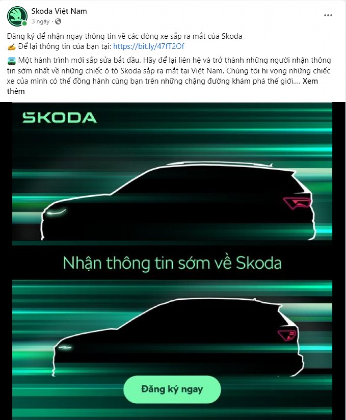 Nguồn: Skoda Việt Nam