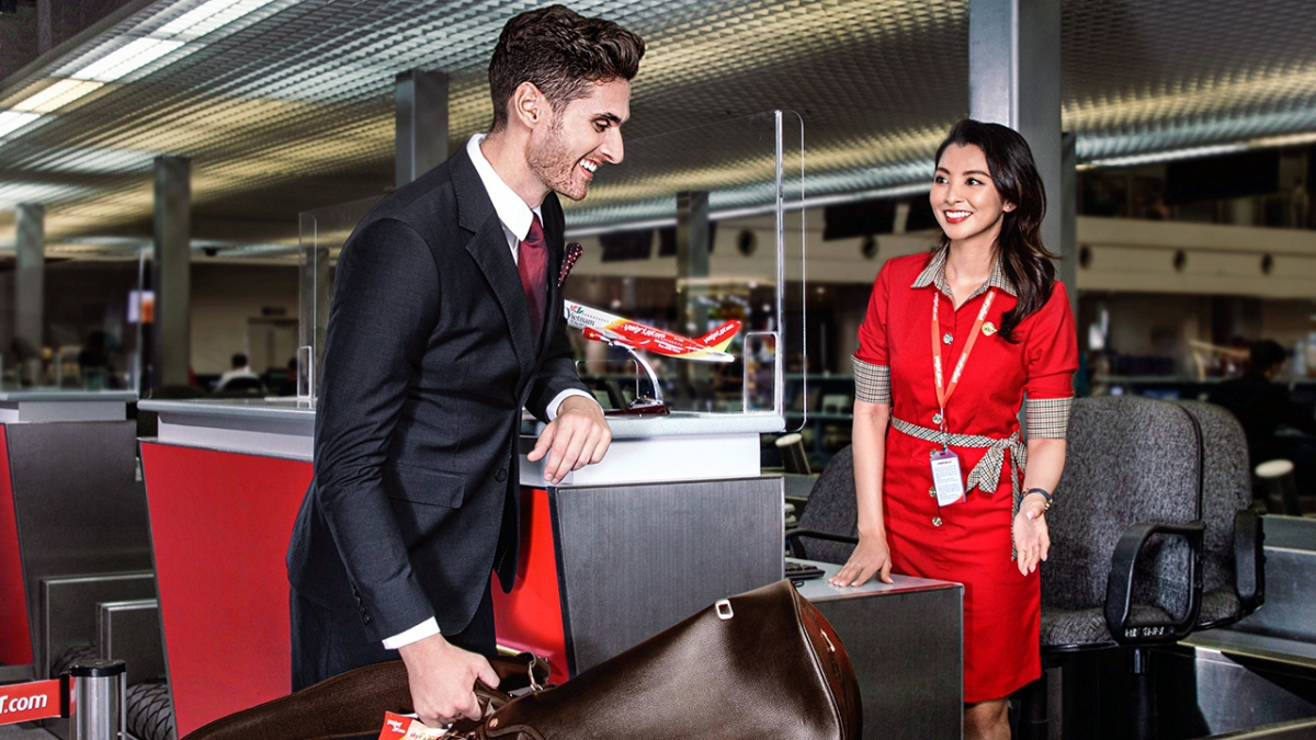 Vietjet sẵn sàng chào đón khách đến với các chuyến bay vui vẻ, hạnh phúc và đầy ắp nụ cười