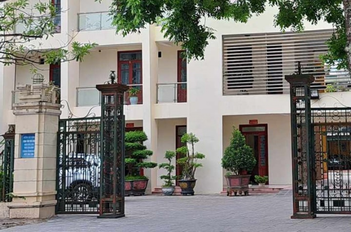 Nơi làm việc của 4 cán bộ Sở Văn hoá -Thể thao và Du lịch tỉnh Thái Bình.