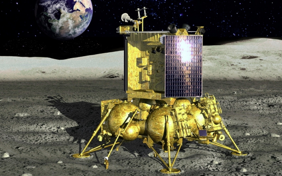 Tàu thăm dò Luna 25 (Ảnh minh họa của NASA)