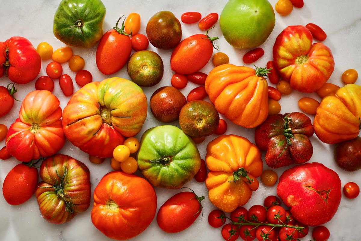  Cà chua: Cà chua có lợi cho người bệnh tiểu đường vì chứa nhiều vitamin C, chất chống oxy hóa có thể chống lại bệnh này. Các dưỡng chất khác có trong cà chua như vitamin K vitamin B6, folate và thiamin có thể làm giảm huyết áp, giảm nguy cơ mắc bệnh tim - một biến chứng ở người tiểu đường.