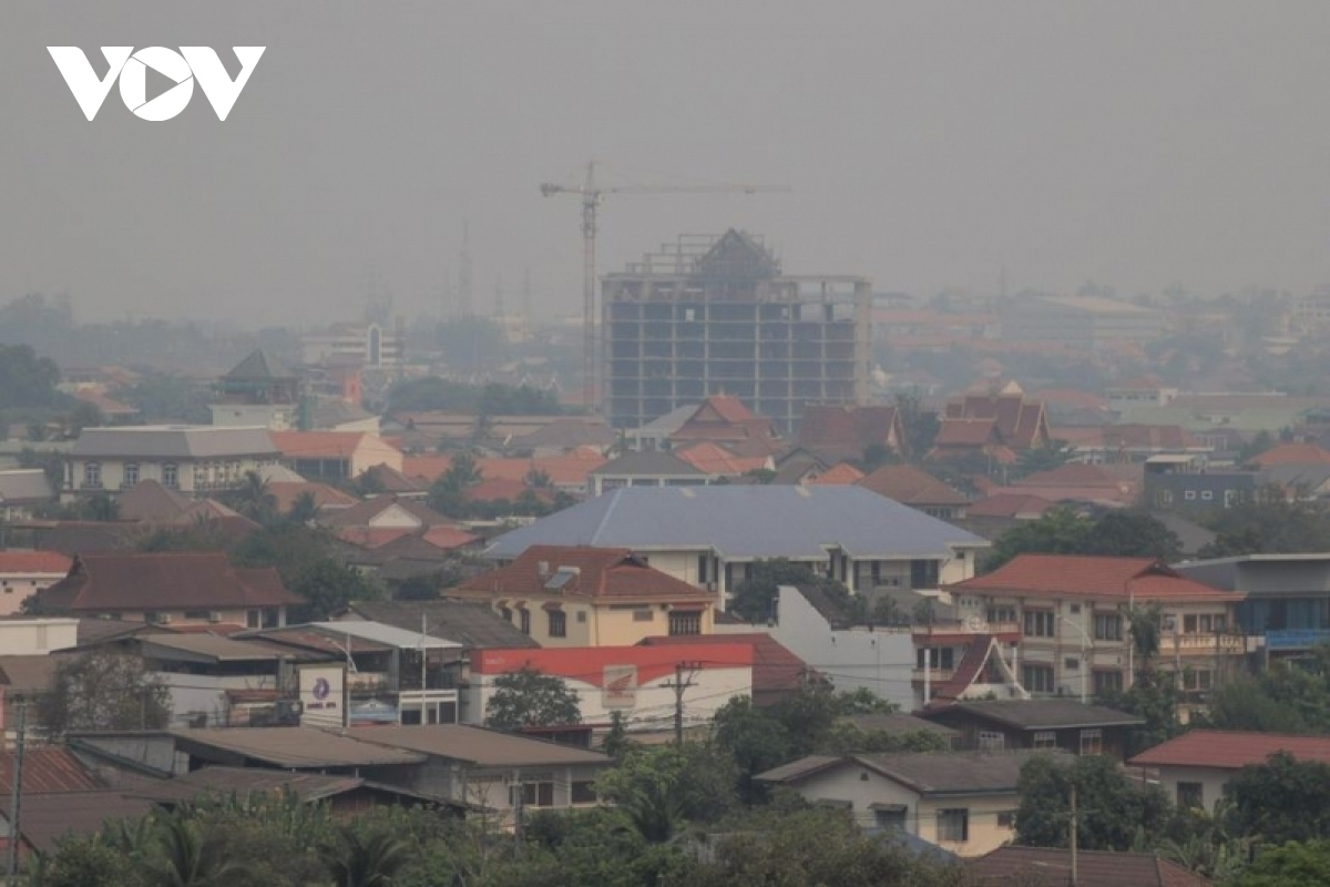 Tình trạng ô nhiễm không khí tại Lào khiến nhiều trường học phải tạm thời đóng cửa.