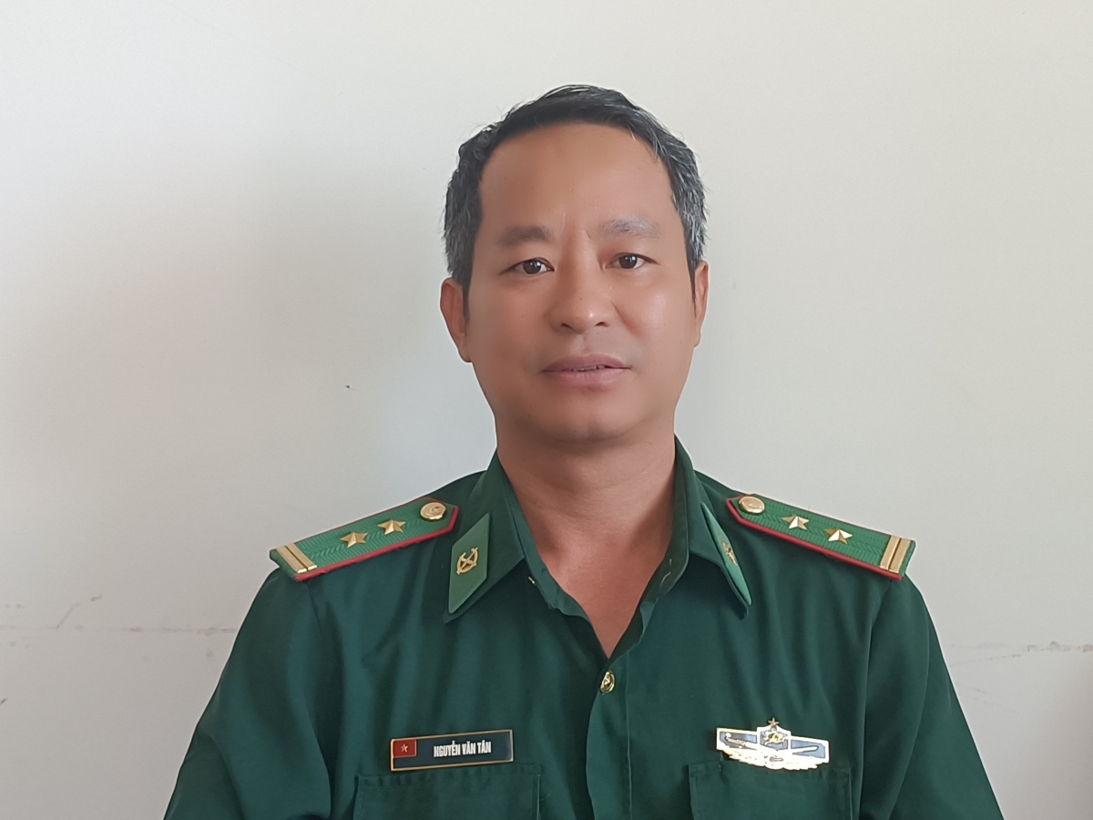 Trung tá Nguyễn Văn Tân, Chính trị viên Đồn biên phòng cửa khẩu Cảng Nha Trang