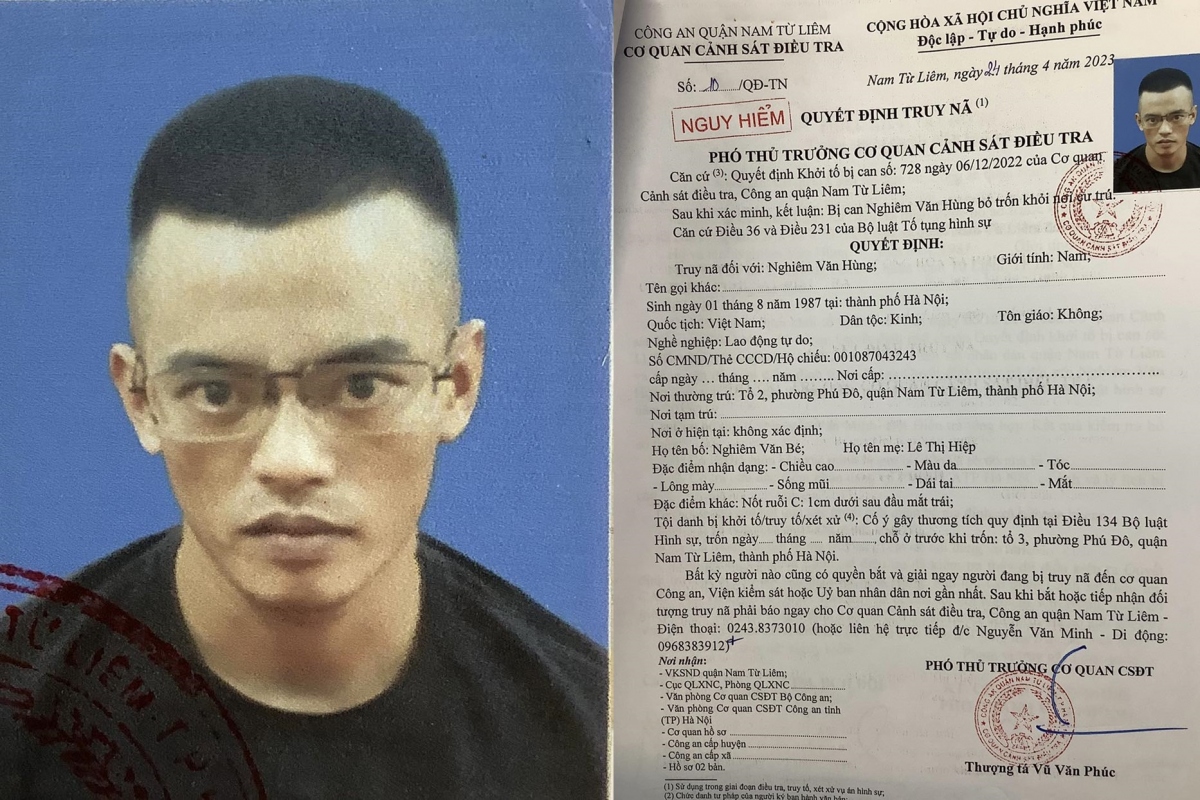 Đối tượng Nghiêm Văn Hùng