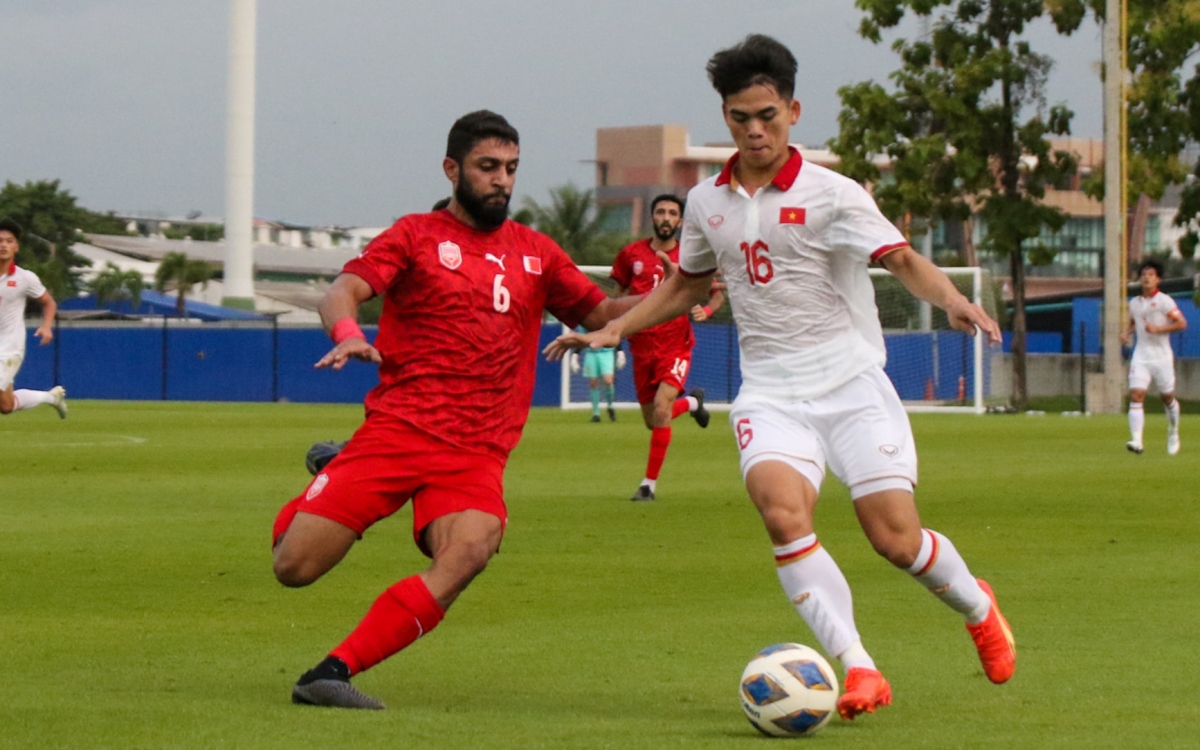 Trận giao hữu với U23 Bahrain là bài test chất lượng với U23 Việt Nam. (Ảnh: VFF)