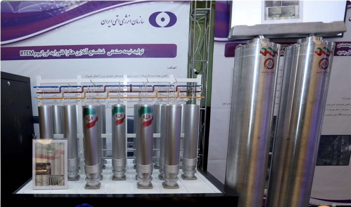 Iran giảm đáng kể tốc độ tích lũy urani làm giàu ở mức độ cao. Ảnh: KT