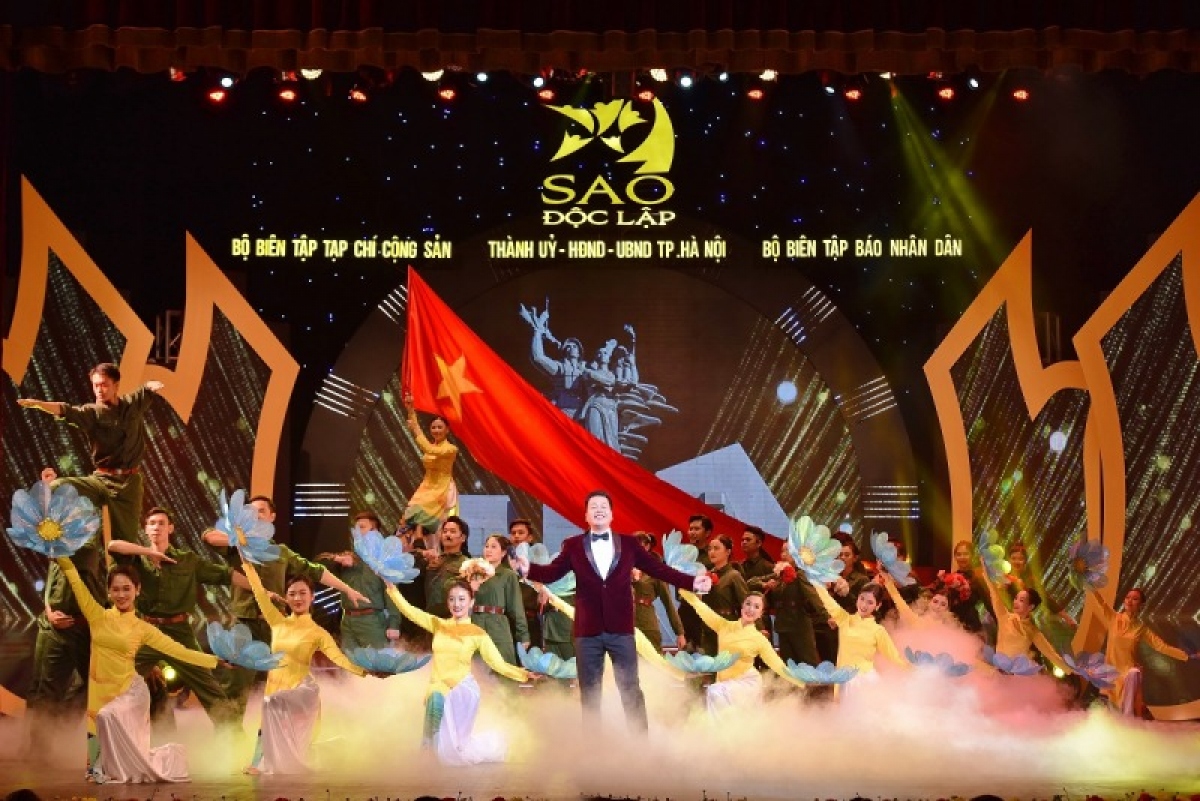 Chương trình nghệ thuật chính luận “Sao Độc lập” 2023 sẽ được tổ chức vào 20h ngày 1/9 tại Nhà hát Lớn Hà Nội. Ảnh: Lưu Tiến