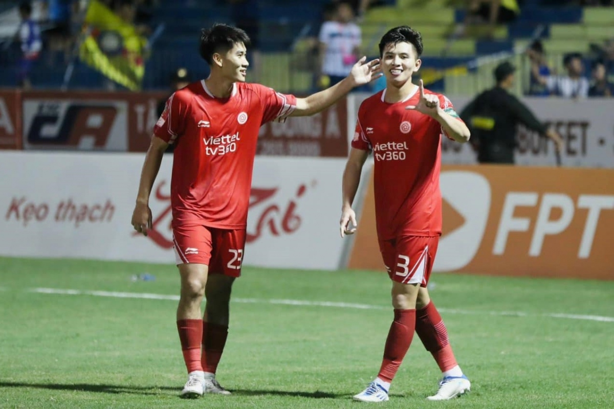 Viettel FC giành chiến thắng quan trọng trước Thanh Hoá. (Ảnh: VPF)