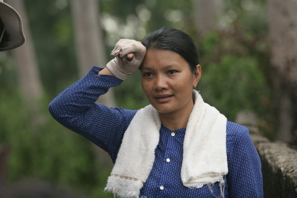 Kiều Trinh trong phim "Đảo khát"