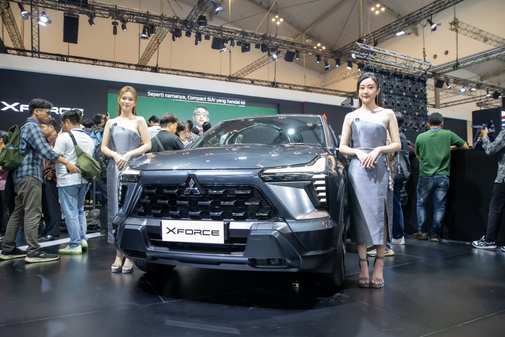 Mẫu Mitsubishi Xforce được giới thiệu tại Triển lãm ô tô quốc tế GAIKINDO Indonesia vừa diễn ra hồi tháng 8/2023