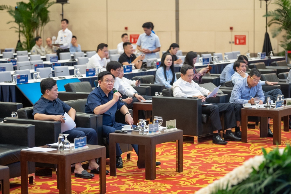 Chủ tịch Quốc hội Vương Đình Huệ đã chỉ đạo và gợi mở nhiều vấn đề cho công tác chuẩn bị Hội nghị cũng như các nội dung, chương trình nghị sự.