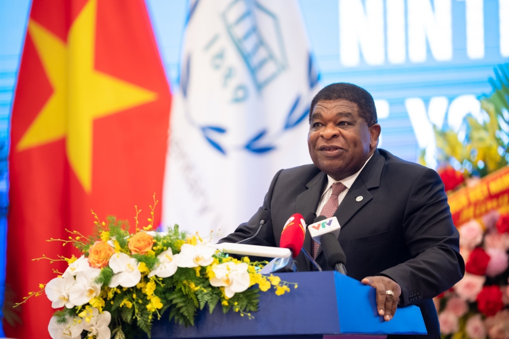 Ông Martin Chungong, Tổng thư ký Liên minh Nghị viện thế giới đánh giá cao Việt Nam đã có những bước tiến đáng kể trong nhiều lĩnh vực