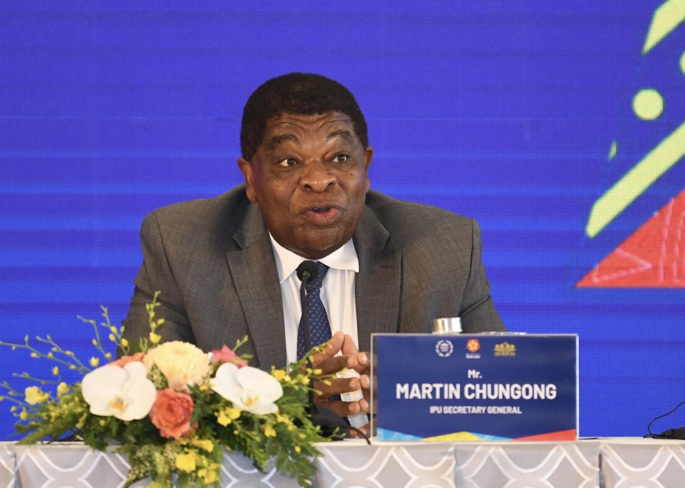 Tổng Thư ký IPU Martin Chungong cho rằng Hội nghị Nghị sĩ trẻ toàn cầu lần thứ 9 "phá nhiều kỷ lục"