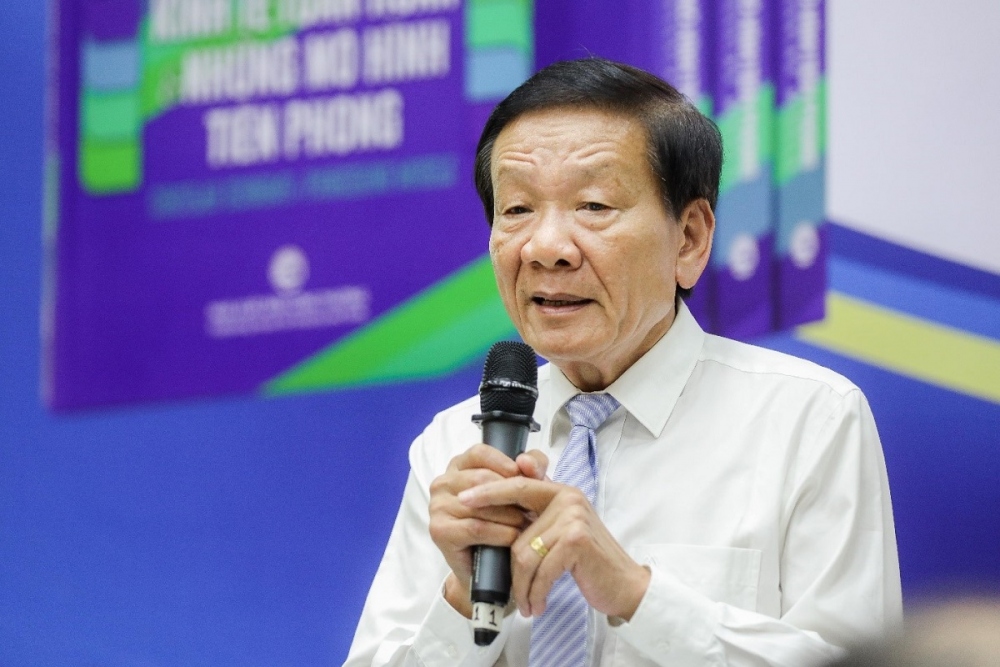 TS. Nguyễn Anh Tuấn, TBT Tạp chí Nhà đầu phát biểu khai mạc buổi lễ