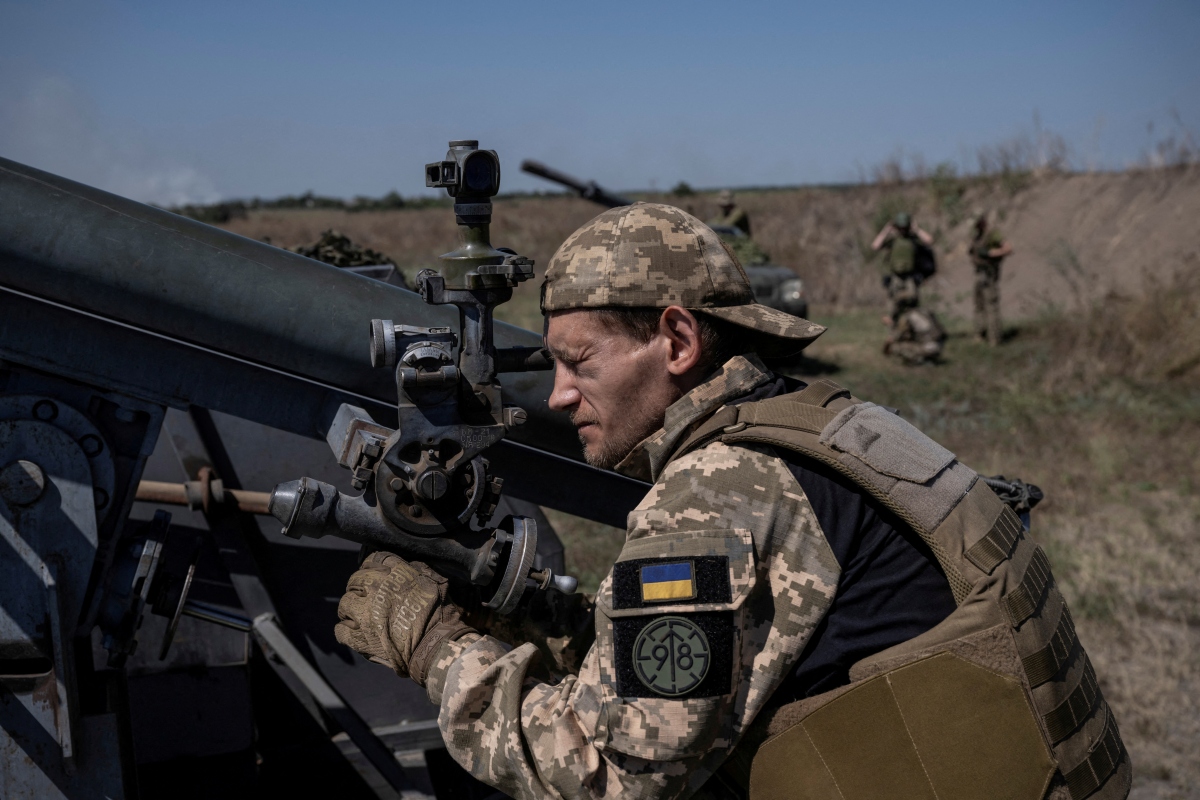 Ukraine đang đạt được tiến triển đáng kể trong vùng lãnh thổ Nga kiểm soát sau khi được cho là đã chọc thủng phòng tuyến đầu tiên của Moscow ở phía Nam. Ảnh: Reuters