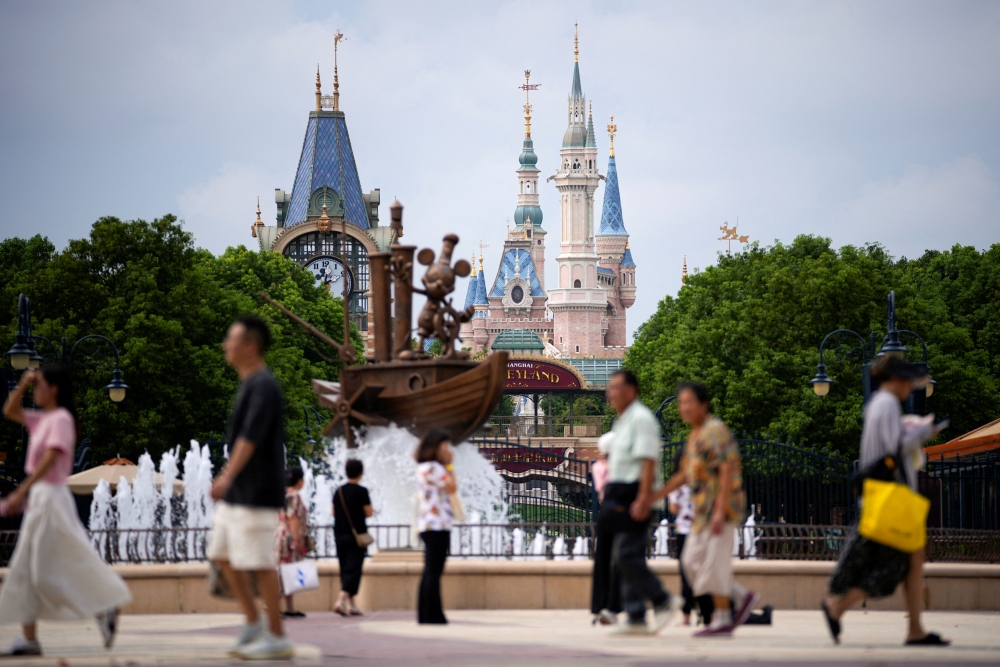 Công viên chủ đề Shanghai Disney Resort tại Thượng Hải, Trung Quốc. Nguồn: Reuters