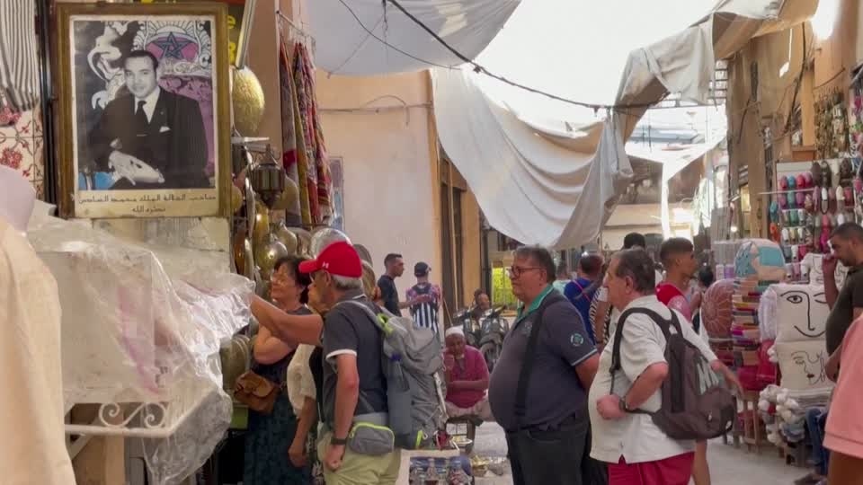 Marrakesh chào đón khách du lịch sau trận động đất lịch sử ở Marocco. Nguồn: Reuters