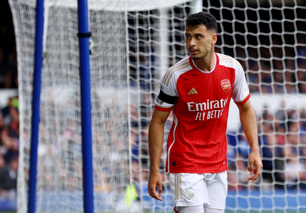 Arsenal bị VAR từ chối bàn thắng (Ảnh: Reuters).