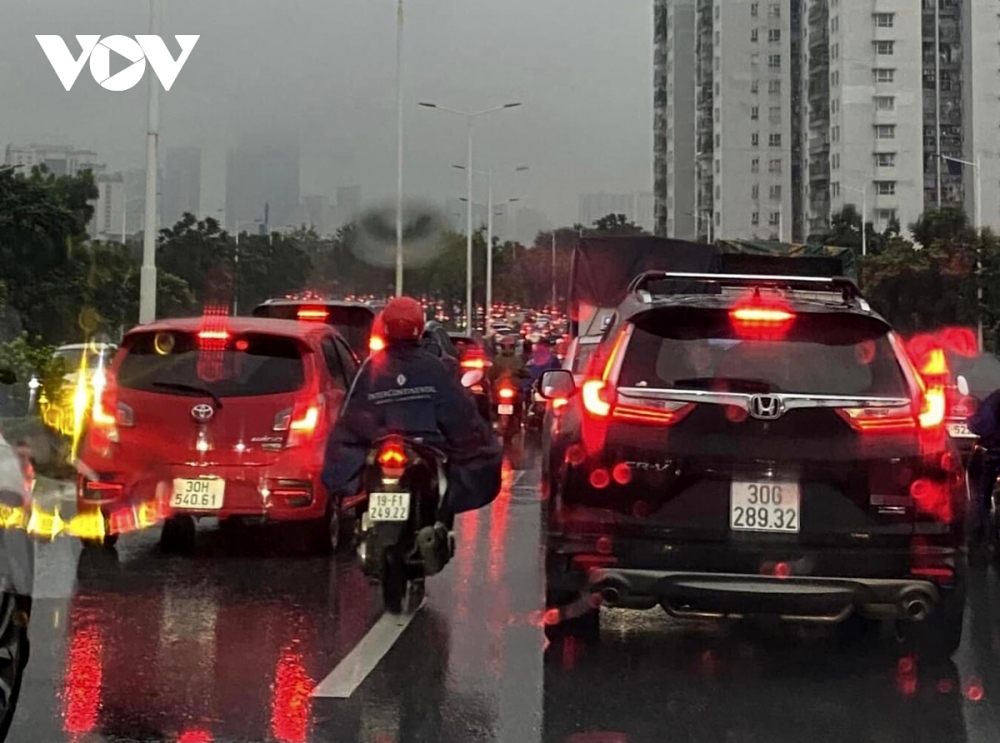 Vehicles could not move or moved at a snail’s pace on Ringroad 3