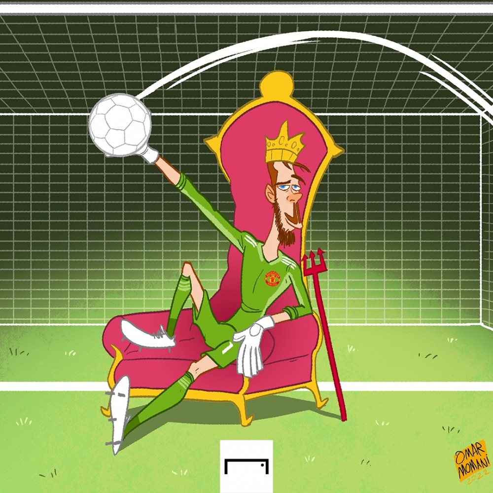 Andre Onana liên tiếp thủng lưới, MU đã thấy nhớ David De Gea? (Ảnh: Omar Momani)