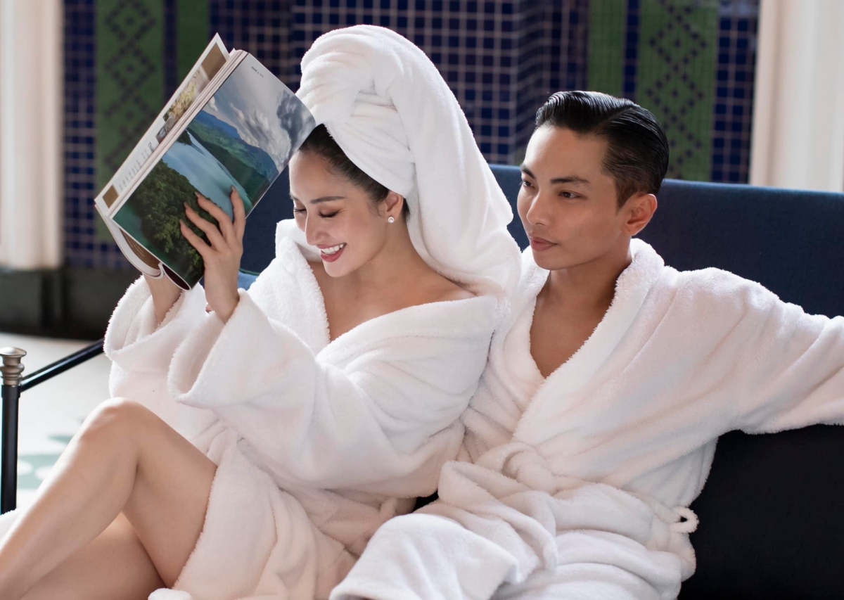 Nhan sắc của mẹ bỉm nhận được nhiều lời ngợi khen từ phía công chúng.