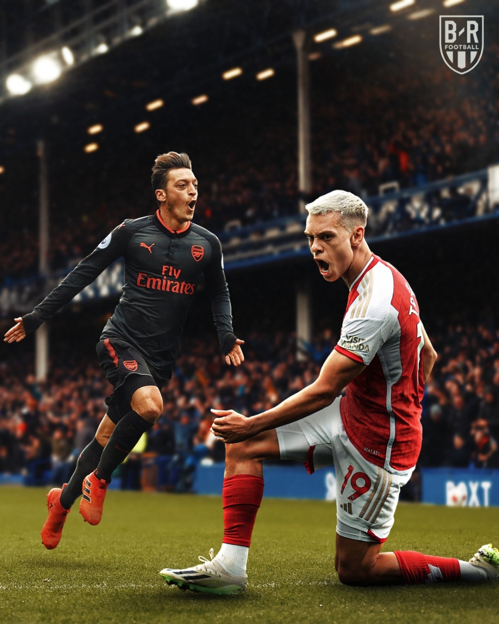 Arsenal lần đầu thắng trên sân Everton kể từ năm 2017. (Ảnh: Bleacher Reports)
