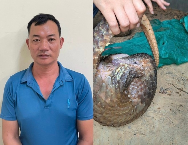 Bùi Văn Long và tang vật
