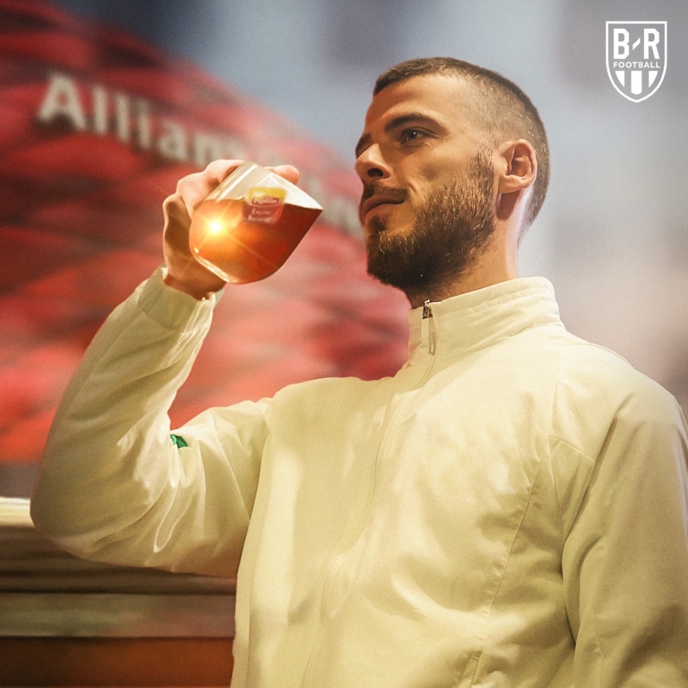 David De Gea ung dung nhìn MU liên tiếp thủng lưới. (Ảnh: Bleacher Reports)