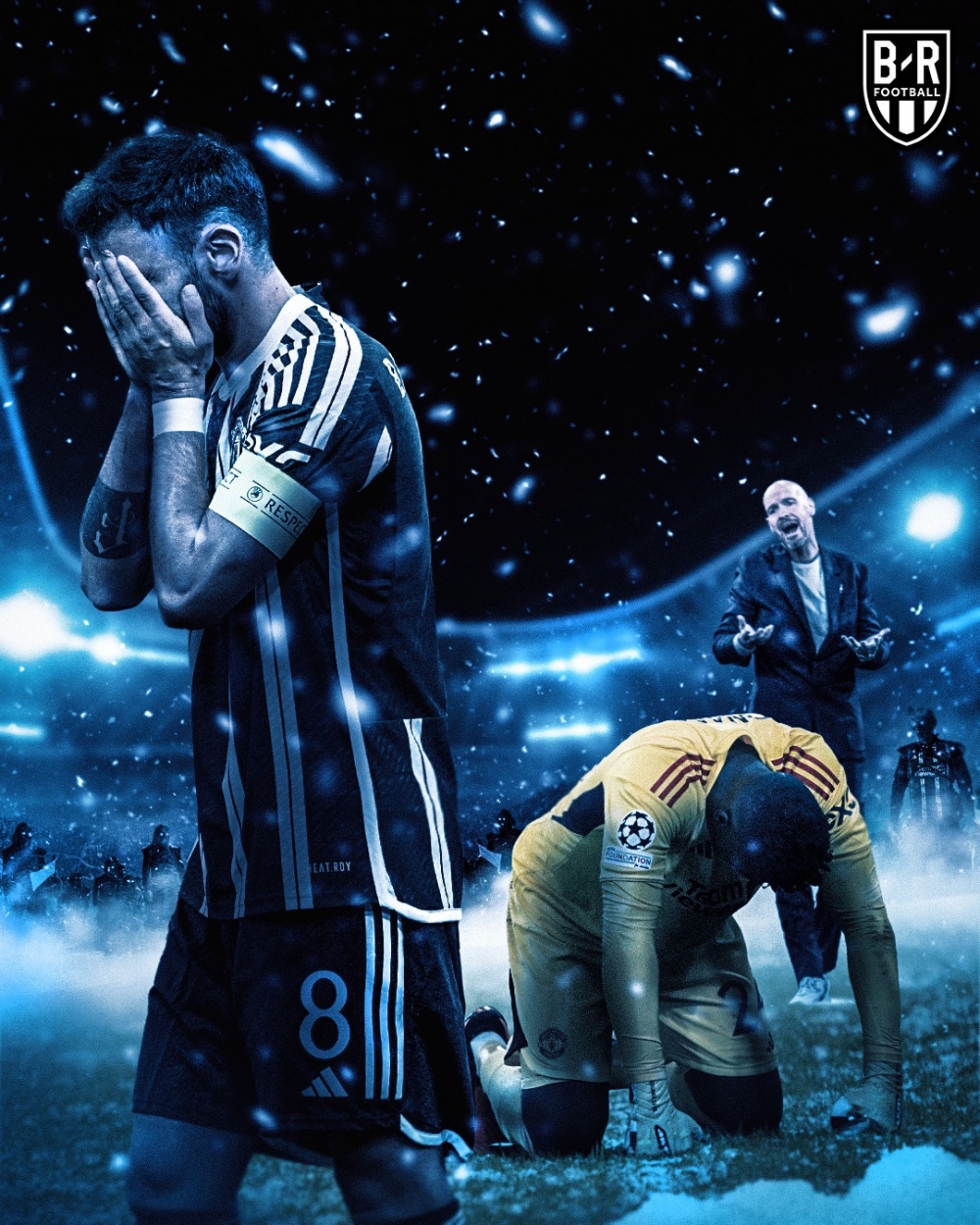 MU chìm trong khủng hoảng. (Ảnh: Bleacher Reports)